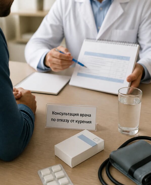 Консультация врача по отказу от курения для взрослых в Слободской